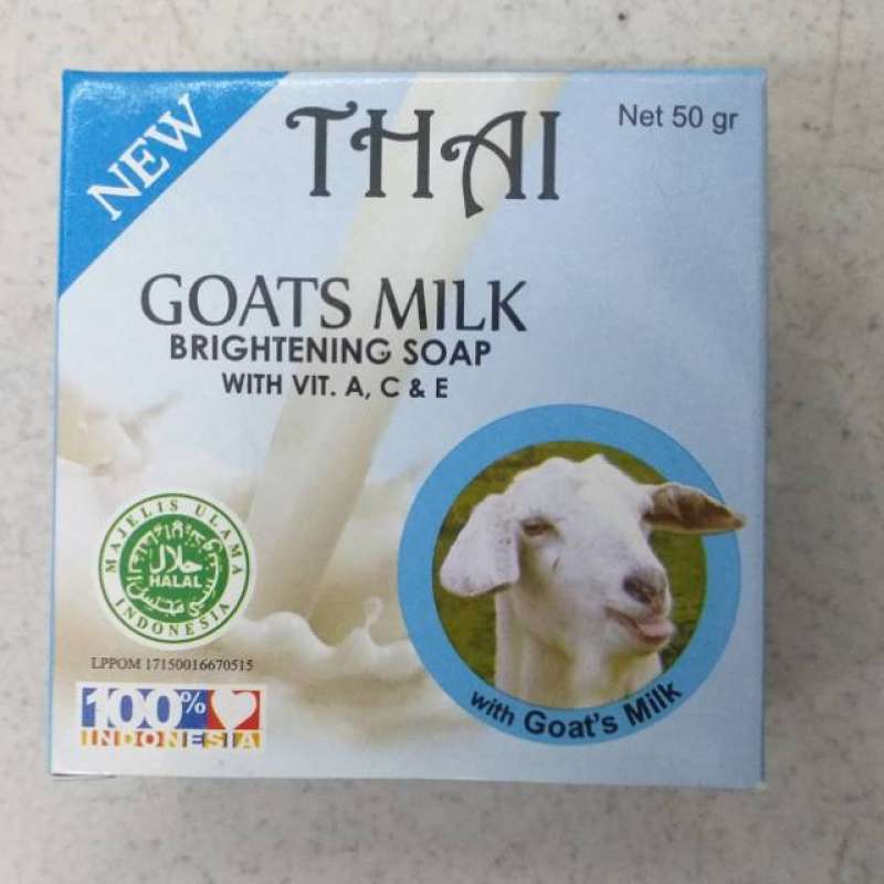 Jual Thai Goats Milk Soap 50gr Sabun Susu Kambing Di Seller Kkv Indonesia Kota Jakarta Barat Dki Jakarta Blibli