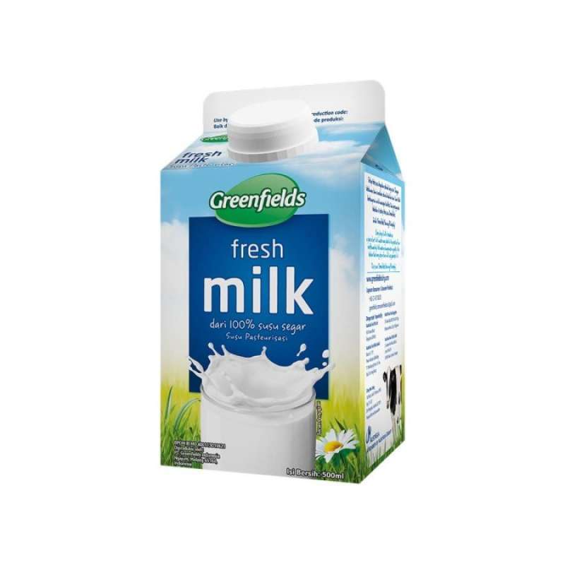 Jual Sameday Instan Greenfields Fresh Milk Plain 500 Ml Greenfield Susu Segar Pasteurisasi Murah Mei 2021 Blibli
