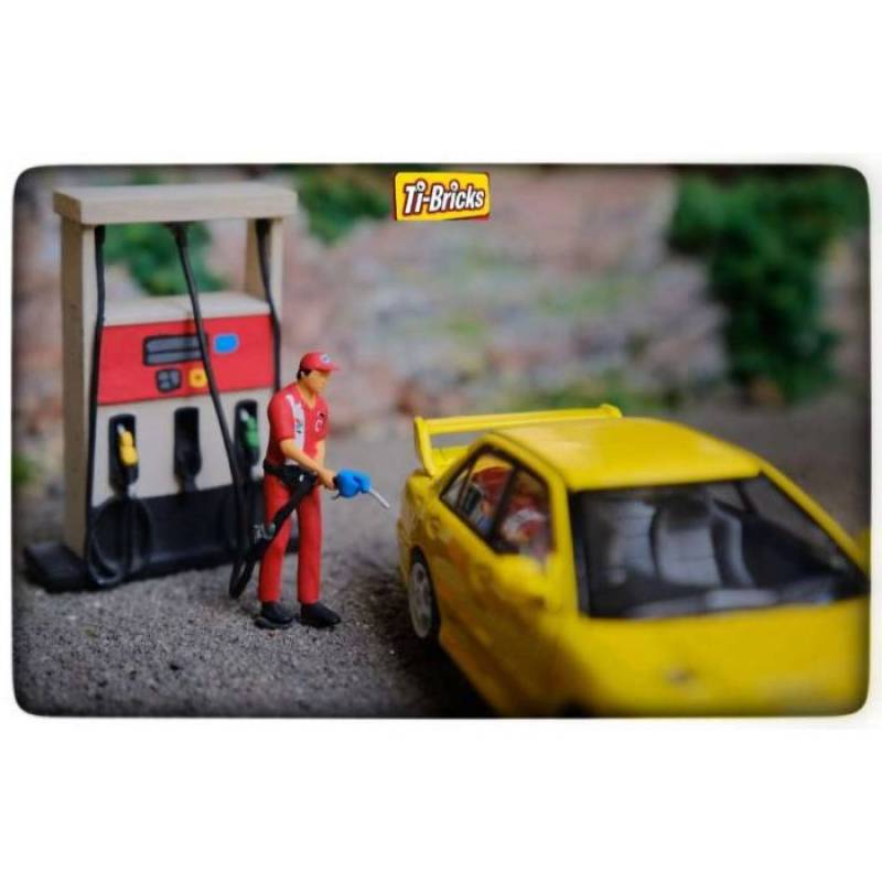 Promo Diorama Spbu Pertamina Skala 1:64 