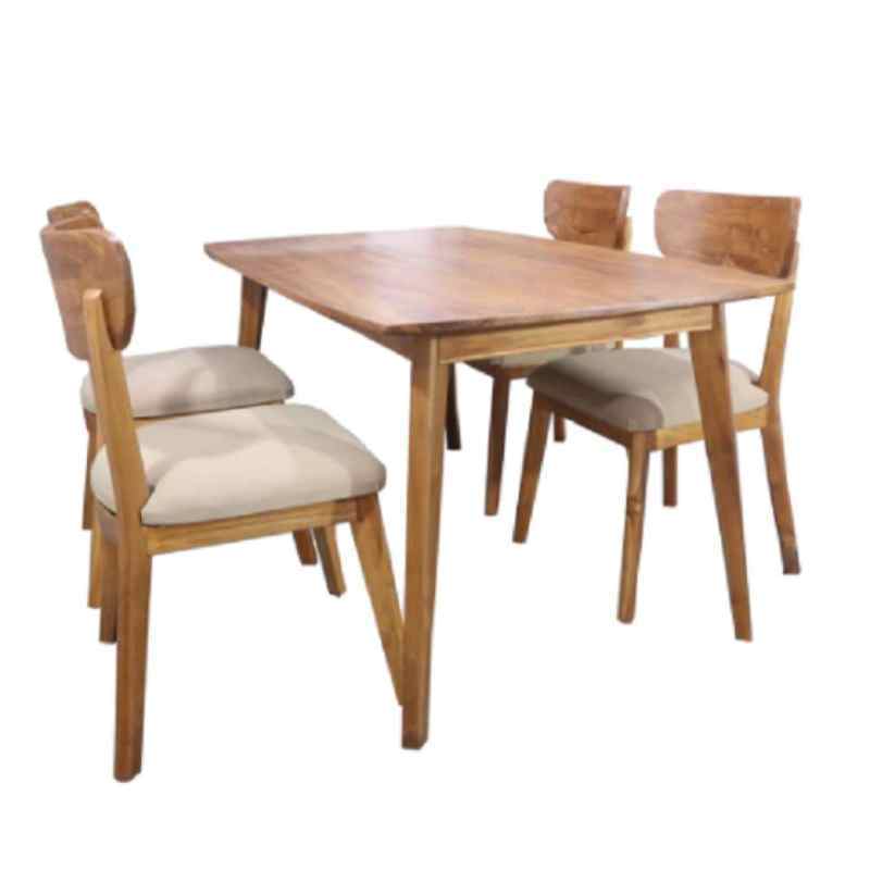 Set Meja Makan Minimalis Dan Kursi Bahan Kayu Jati Model Retro Vintage Bisa Custom Terbaru Juli 2021 Harga Murah Kualitas Terjamin Blibli