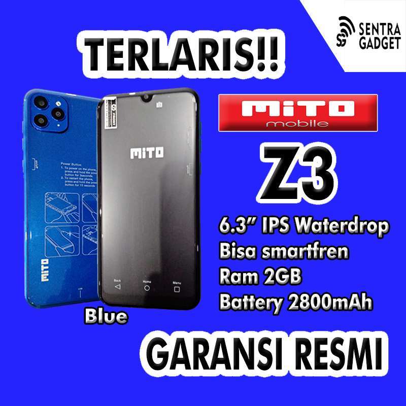 Jual Hp Mito Android Z3 Ram 2gb Rom 8gb 2 8gb Garansi Resmi Murah Mei 2021 Blibli