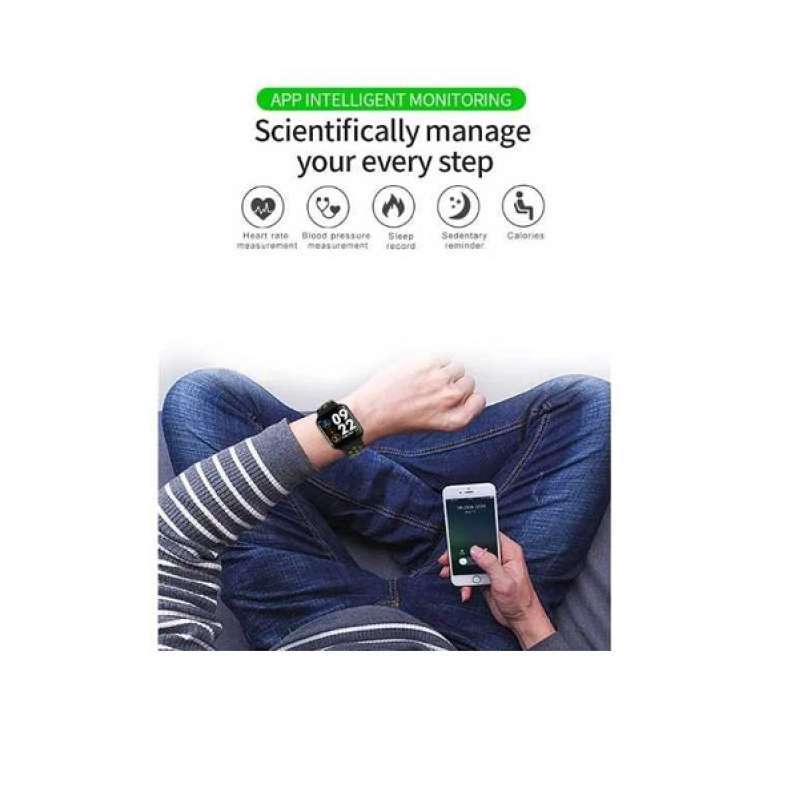 jual skmei smartwatch sport fitness tracker heart rate blood pressure f8 murah mei 2021 blibli