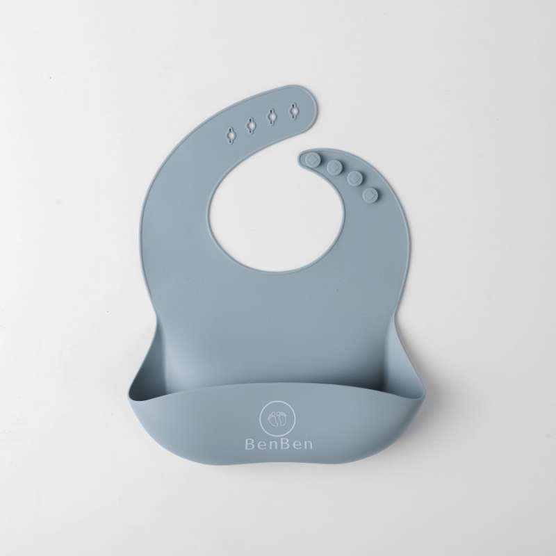 Benben Premium Silicone Baby Bibs Slabber Bayi Celemek Bayi