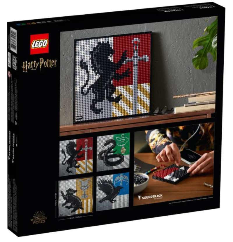 Jual Lego Art 31201 Harry Potter Hogwarts Crests Online Maret 2021 Blibli