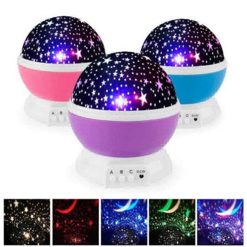 proyektor bintang lampu hias star projector lamp light