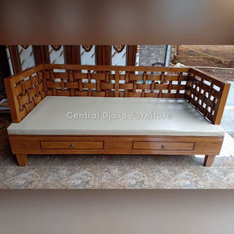 Bale Bale Risban Kayu Jati Anyaman Minimalis Kursi Sofa Bangku Jepara Terbaru Agustus 2021 Harga Murah Kualitas Terjamin Blibli