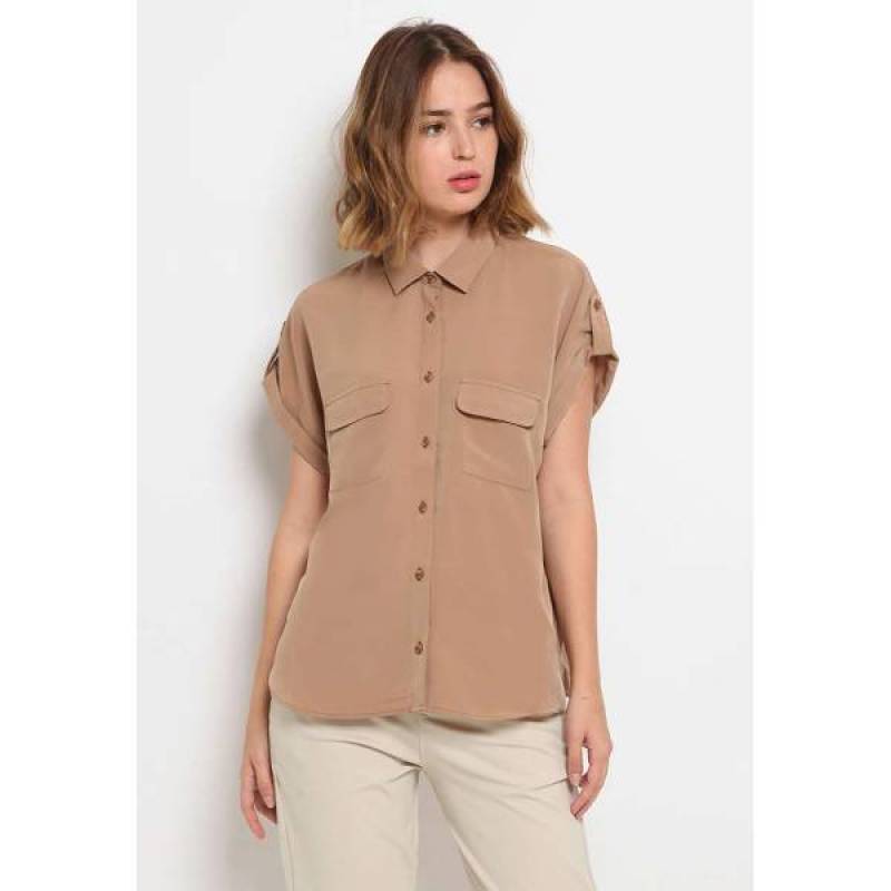 Jual The Executive Short Sleeve Blouse 