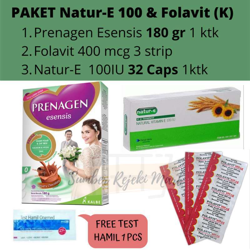 aturan minum natur e 100 iu