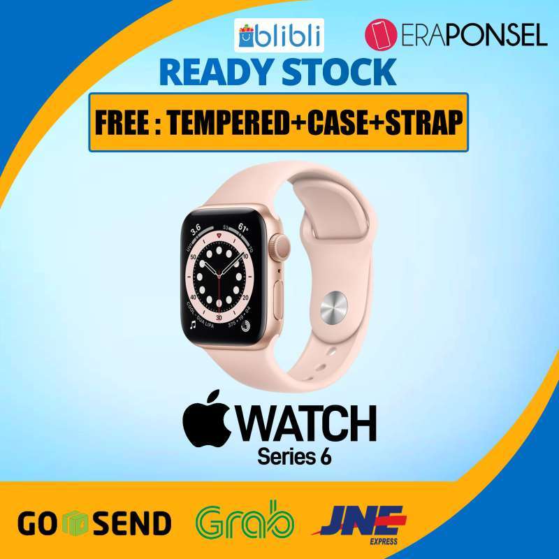 Jual Apple Watch Series 6 44mm Black 