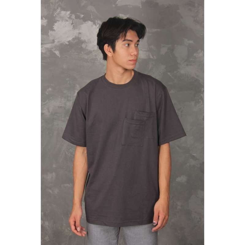 dark grey oversized shirt