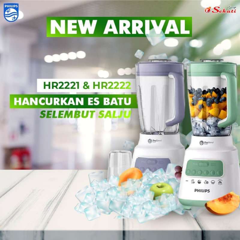 Jual Philips Blender Plastik 2 L Hr2221 Hr 2221 Model Baru Garansi Resmi Sidoarjo Online April 21 Blibli