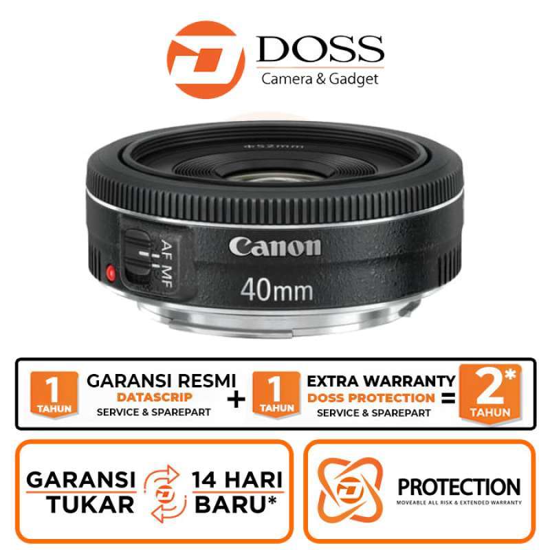 doss canon ef 40mm f 2 8 stm lens