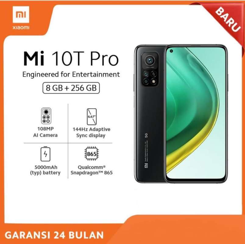 Jual XIAOMI Mi 10T Pro - 8GB/256GB 108MP+13MP+5MP Cosmic Black Garansi  resmi Xiaomi di Seller Rinjani Store - Kota Jakarta Pusat, DKI Jakarta |  Blibli
