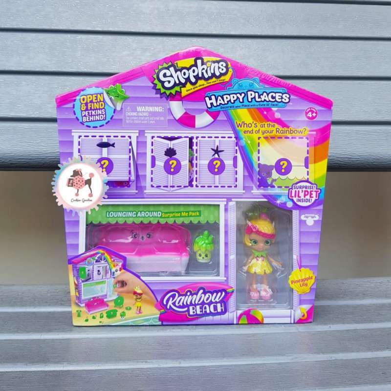 Jual Shopkins Happy Palaces Rainbow Beach Lounging Around Surprise Me Pack Online Maret 2021 Blibli Find shopkins in buy & sell | buy and sell new and used items near you in ottawa. shopkins happy palaces rainbow beach lounging around surprise me pack