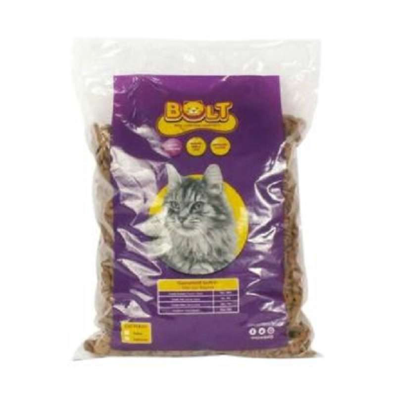 Jual Makanan Kucing Bolt Repack 800 Gram Cat Food Murah Terbaru Juli 2021 Blibli