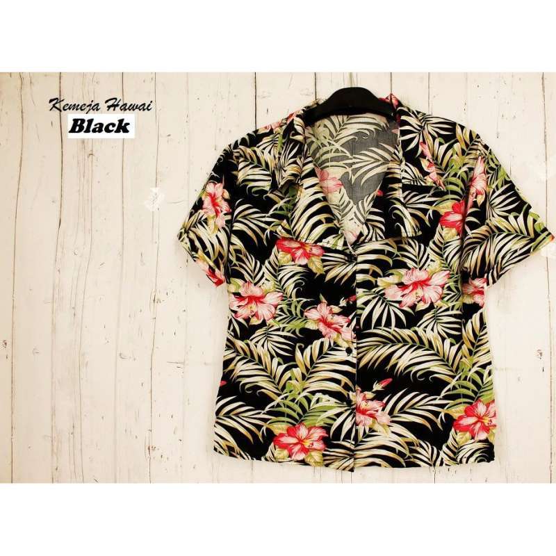 Promo Fortglass Monalisa Daun Bunga Baju Pantai Wanita Kemeja Hawai Bali Cewek Lengan Pendek Motif Di Seller Indah Jaya Kab Ciamis Jawa Barat Blibli