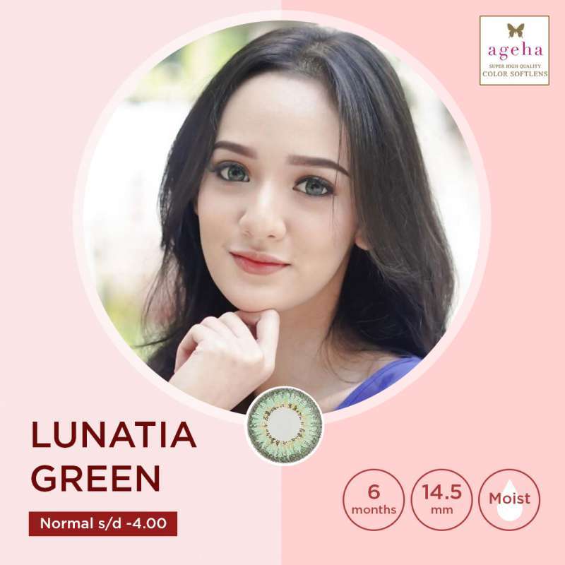 Jual Softlens Ageha Lunatia Green Softlens Jepang Online April 2021 Blibli Kali ini saya merasa kembali abg karena mengenakan ageha midnight black dari japan softlens. softlens ageha lunatia green softlens jepang