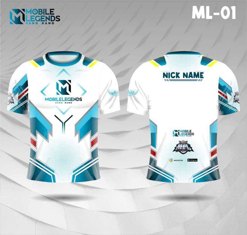 Jual Jersey E Sport Mobile Legends Bang Bang Baju Game Ml Kaos Gamer Online Mei 2021 Blibli