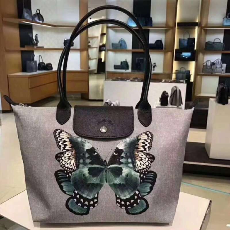 Longchamp butterfly tote shop