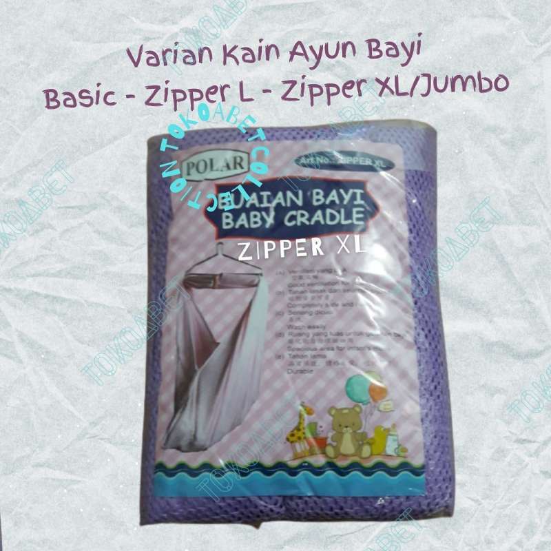 Polar Baby Cradle Kain Ayunan Bayi Zipper Xl Jumbo Terbaru Juli 2021 Harga Murah Kualitas Terjamin Blibli