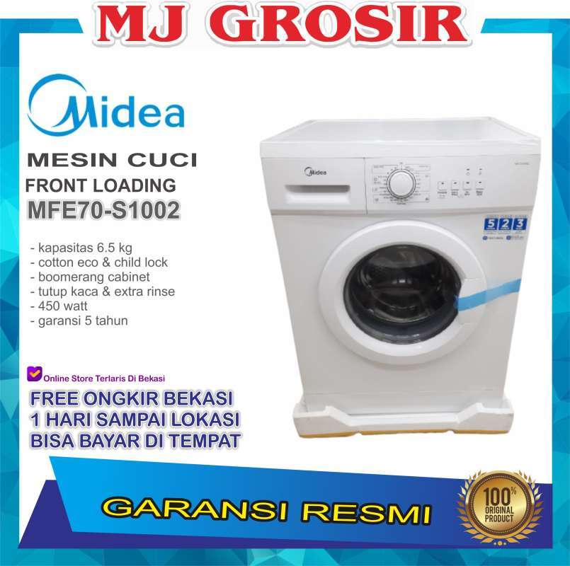 Jual Mesin Cuci Front Loading Midea Mfe70 S1002 6 5 Kg 1 Tabung Mfe70 S1002 Murah Mei 2021 Blibli Jual Mesin Cuci Front Loading Midea Mfe70 S1002 6 5 Kg 1 Tabung Mfe70 S1002 Murah Mei 2021 Blibli