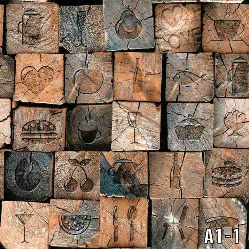 Wallpaper Dinding Motif Kayu 3d Image Num 57
