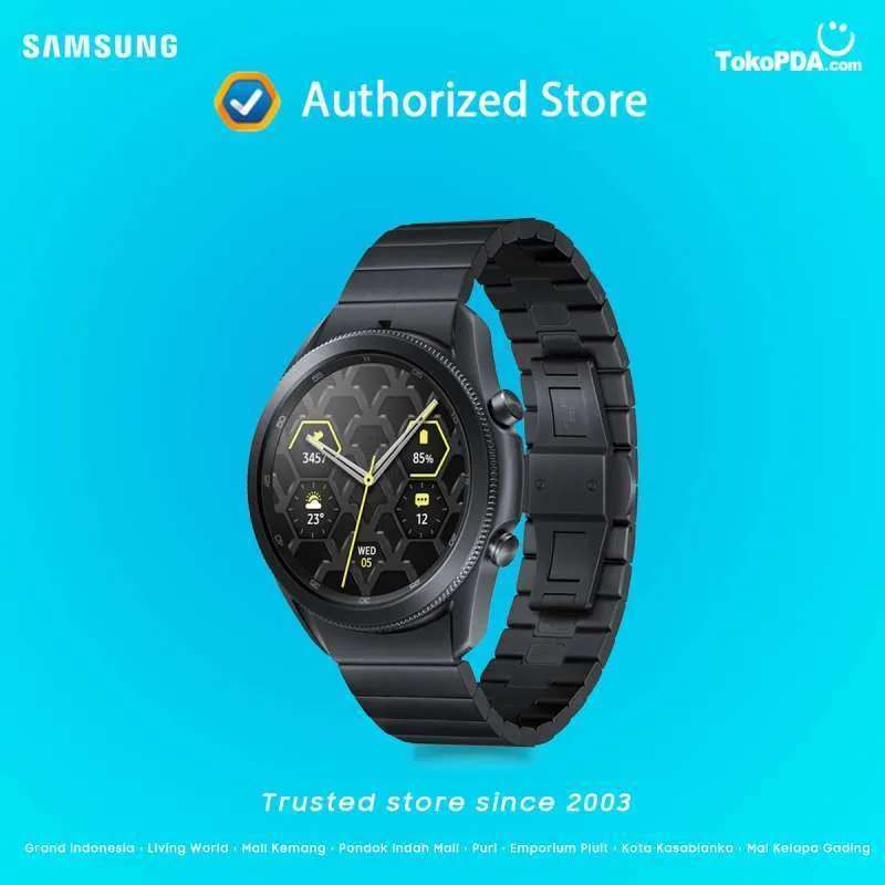 Galaxy watch store 3 45 titanium