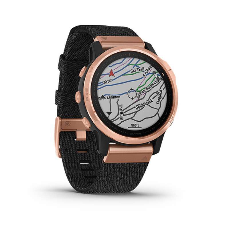 Garmin fenix 6s PRO GPS Smartwatch - white/rose gold | BIKE24