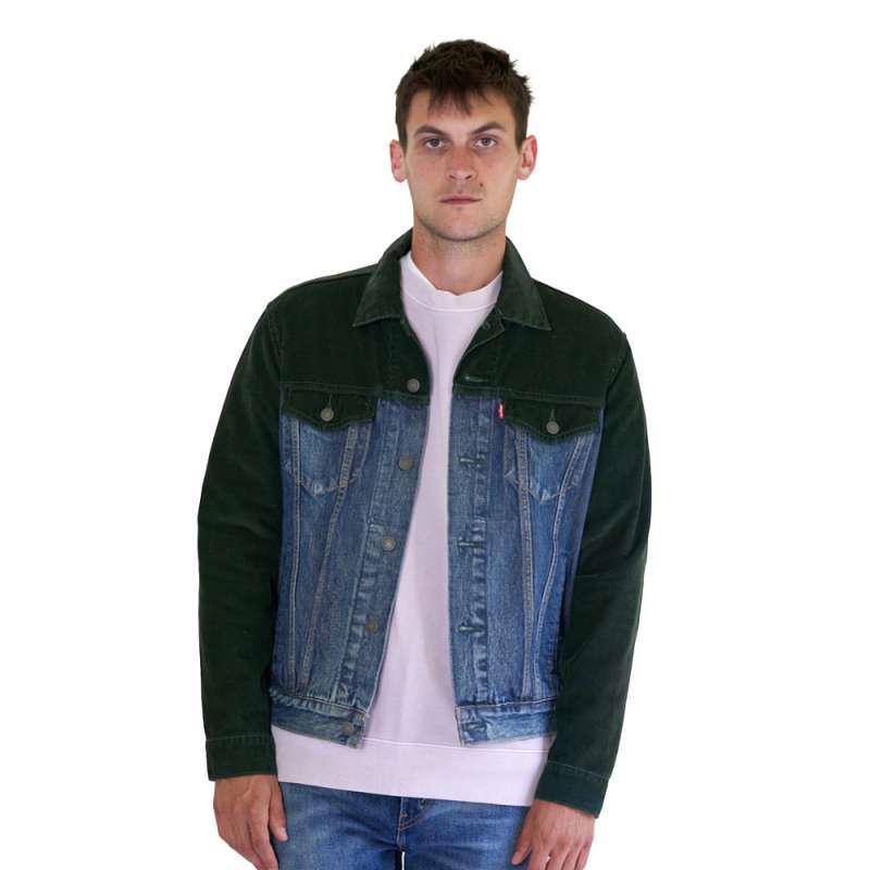 Trucker Jacket Cord N Denim Trucker 