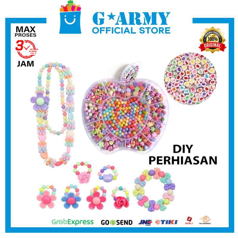 Jual Diy Perhiasan Anak Isi 700pcs Diy Gelang Prakarya Anak Diy Meronce Terbaru Juli 2021 Blibli