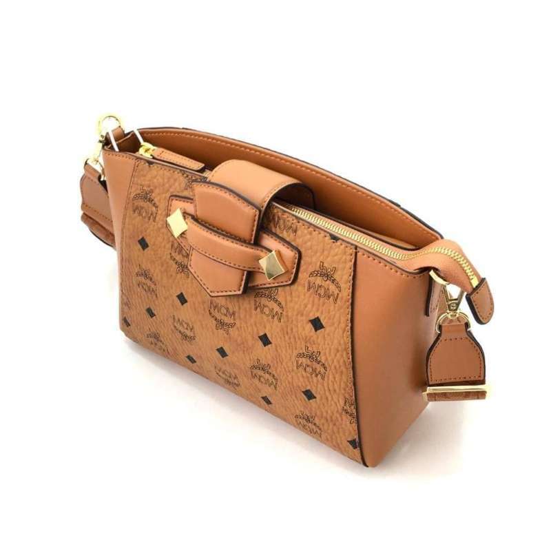 small essential visetos coated canvas crossbody bag