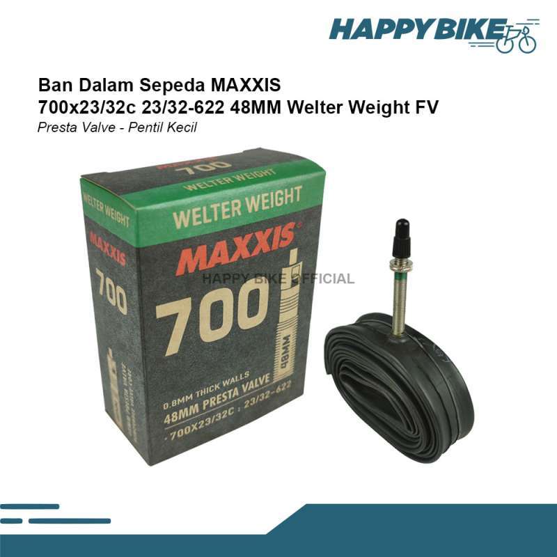 Jual Maxxis Tube Ban Dalam Sepeda Roabike Gravel 700 X 23/32 48mm