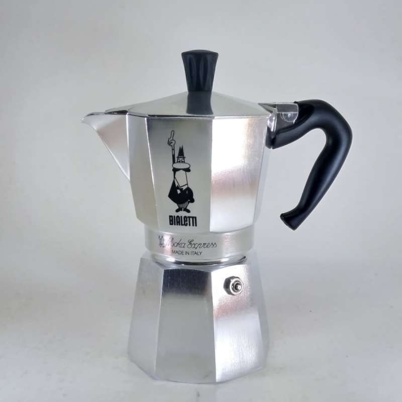 Jual Bialetti Moka Express Moka Pot Coffee Maker for 6 Cups di