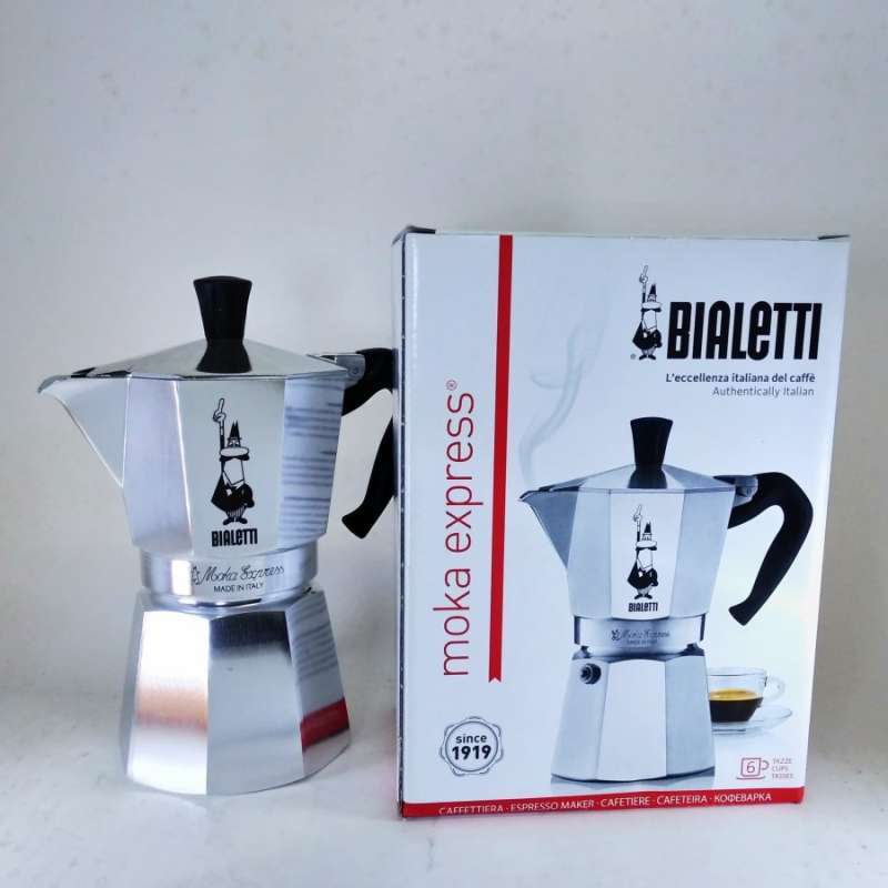 Promo Bialetti Moka Express Moka Pot 