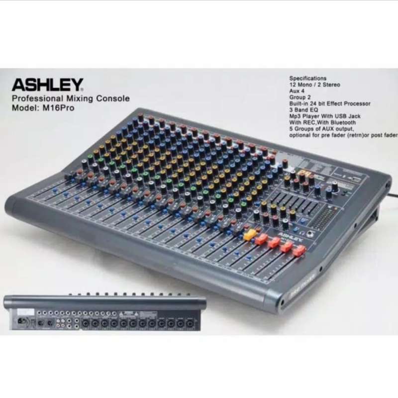 Jual Mixer Audio Ashley M16 Pro Original Multi Effeck Dual Engine Terbaru  November 2021 harga murah - kualitas terjamin | Blibli