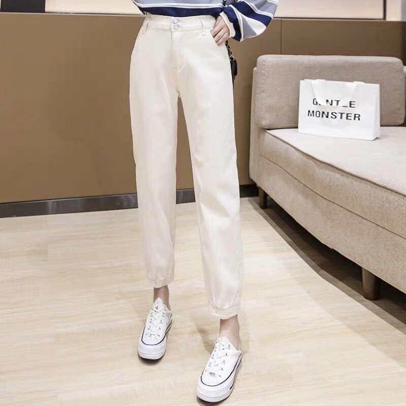 Jeans 5059 - HIGH WAIST CREAM JEANS 