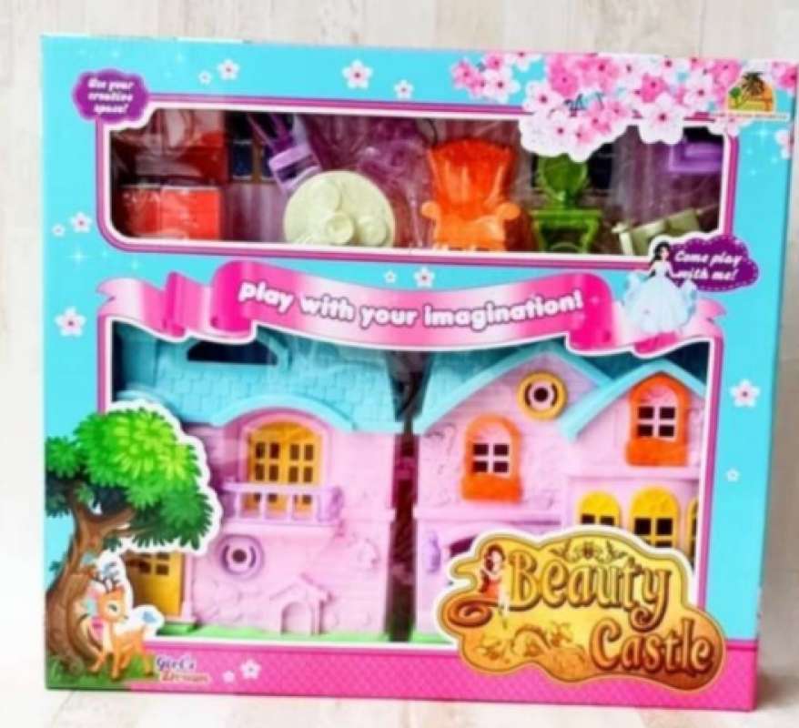 Jual Mainan Rumah Rumahan Castle Kemasan Box Mainan Cantik Lucu Murah Di Seller Jarkidsedu Kota Jakarta Barat Dki Jakarta Blibli