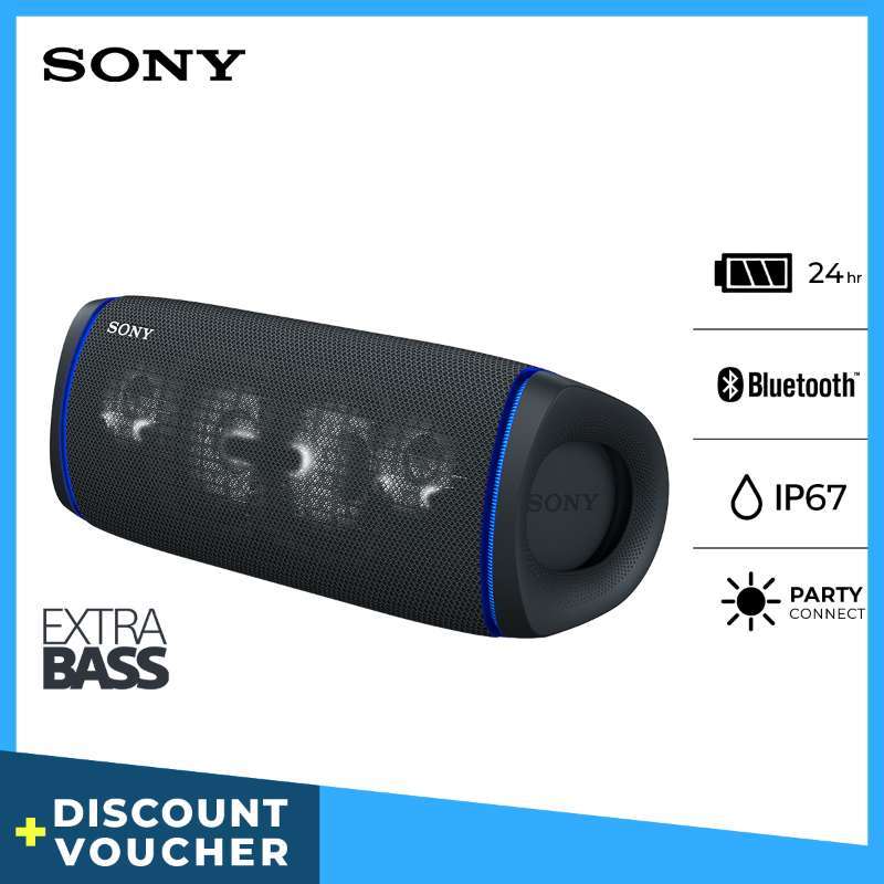 Jual Sony SRS XB43 Speaker Bluetooth Extra Super Bass Battery Up