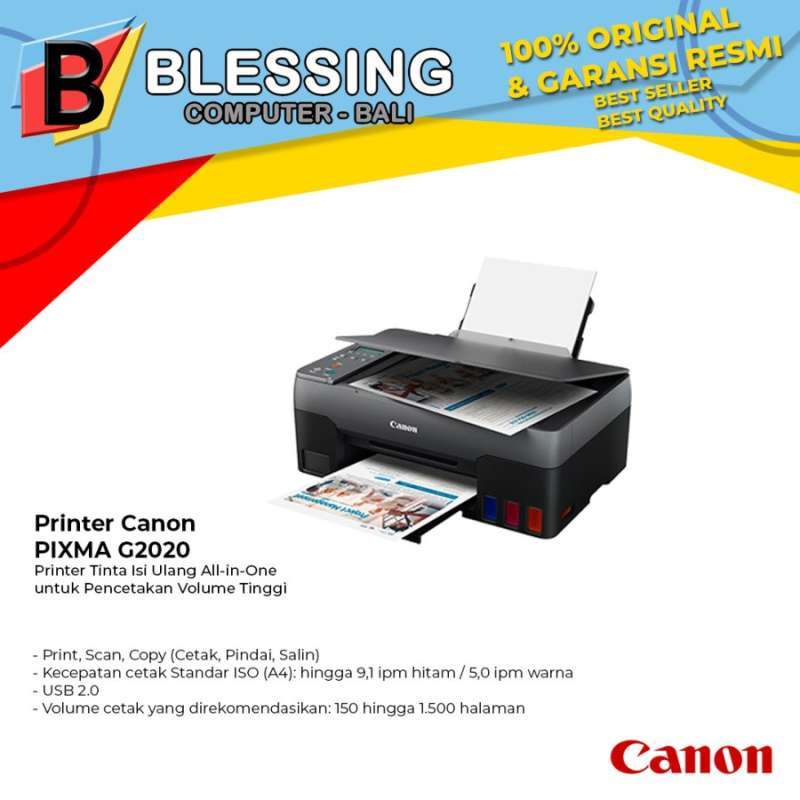 printer canon g2020 ink jet print scan copy canon pixma g2020