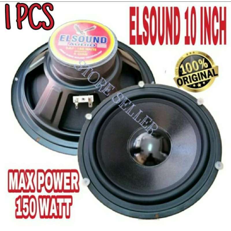 Promo Speaker Elsound 10 Inch Woofer 