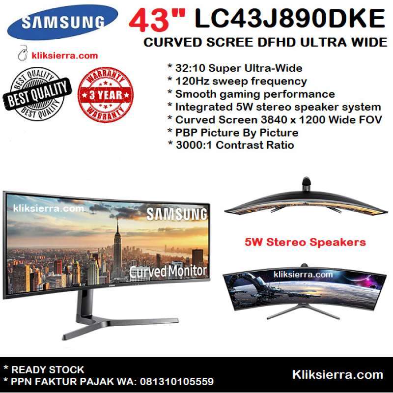 Samsung c43j890 store