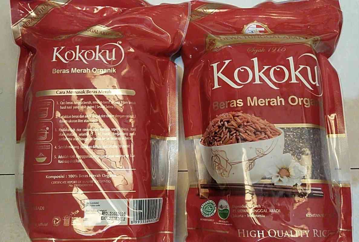 Jual Beras Merah Premium Kokoku 2kg Murah Mei 2021 