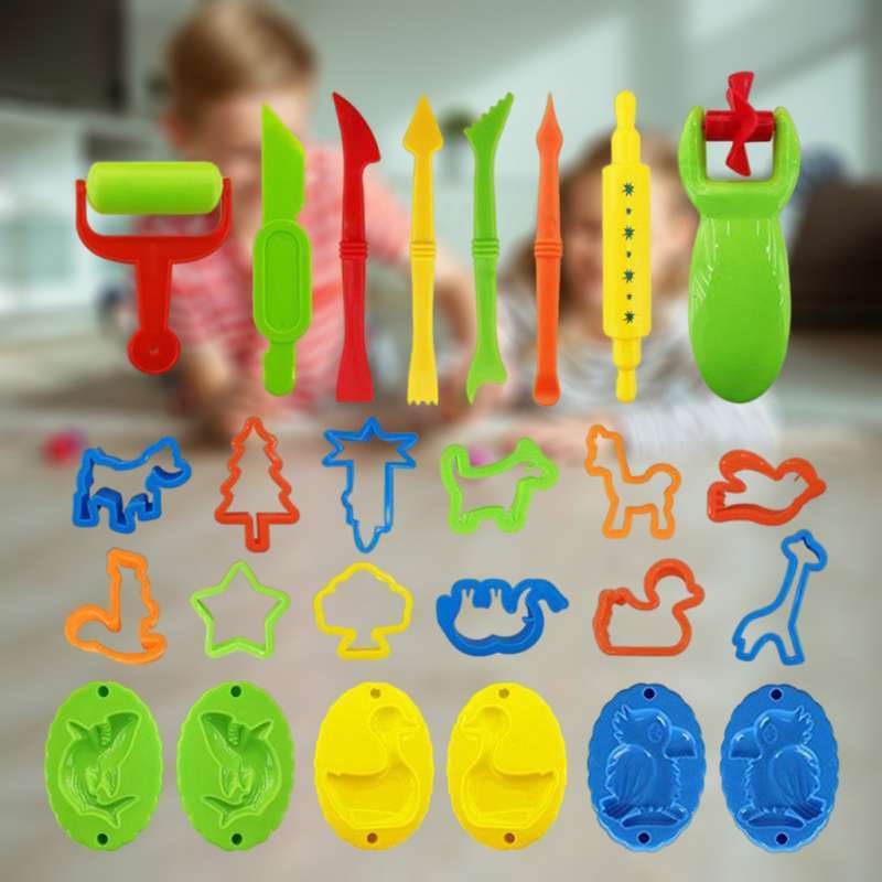 NEWMIND 26x Educational Learning Tools Set Modelling Craft Clay Mould Mold Style 1 NEWMIND 26x Educational Learning Tools Set Modelling Craft Clay Mould Mold Style 1