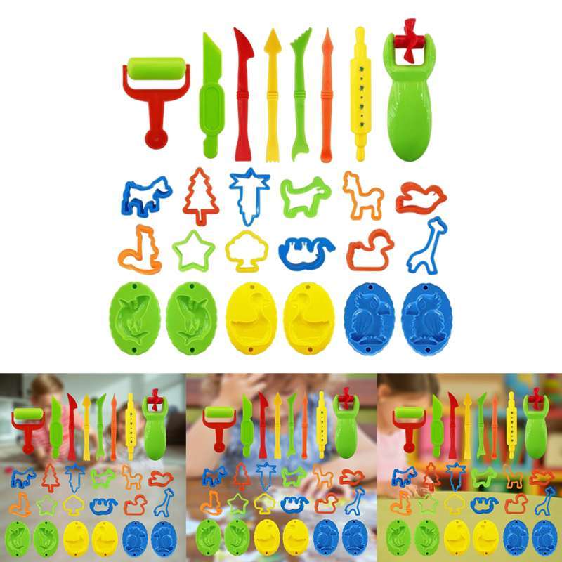 NEWMIND 26x Educational Learning Tools Set Modelling Craft Clay Mould Mold Style 1 NEWMIND 26x Educational Learning Tools Set Modelling Craft Clay Mould Mold Style 1