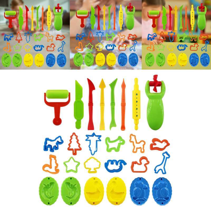 NEWMIND 26x Educational Learning Tools Set Modelling Craft Clay Mould Mold Style 1 NEWMIND 26x Educational Learning Tools Set Modelling Craft Clay Mould Mold Style 1