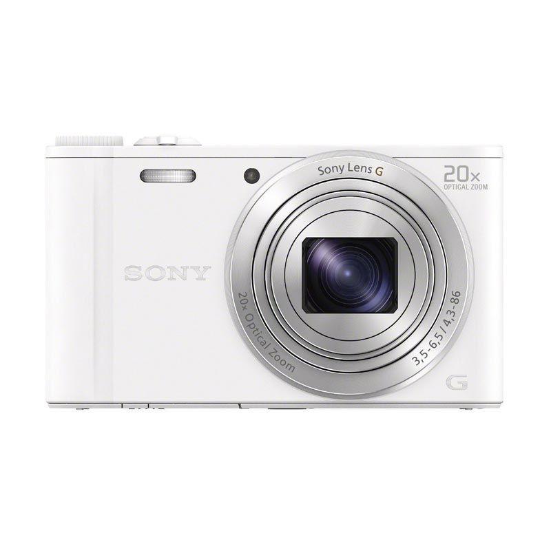 Sony Cyber-shot DSC-WX350 Kamera Pocket - Putih