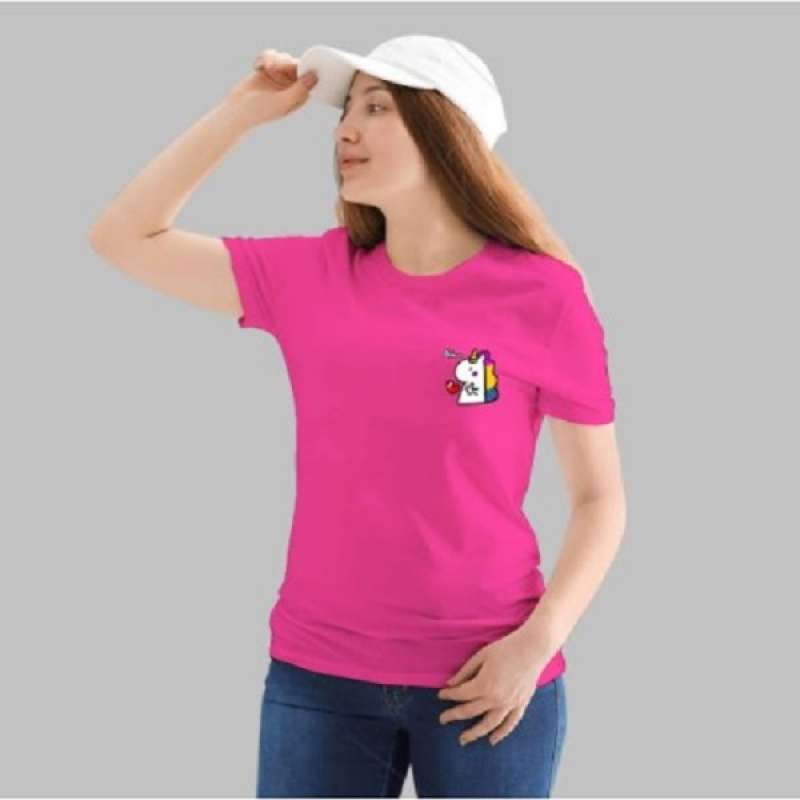 Jual KAOS DISTRO Pink Pony ATASAN 