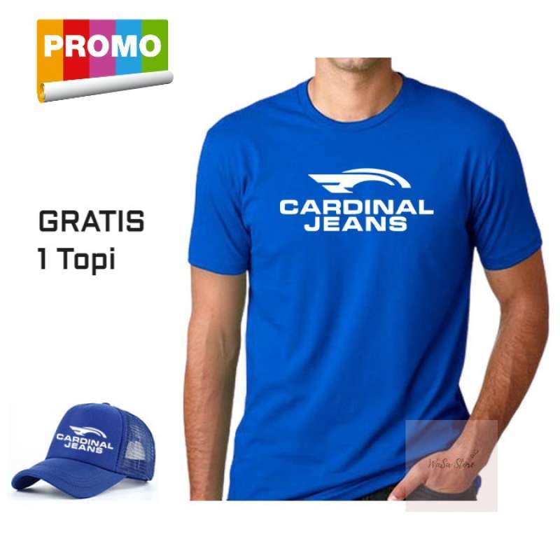 Jual Kaos Distro Cardinal J Putih Bonus Topi Quality Premium Pria Wanita Lengan Pendek Keren Best Seller Online April 2021 Blibli