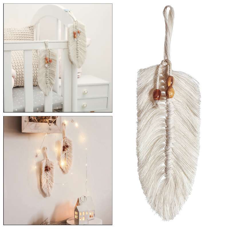 Jual Cotton Macrame Woven Wall Hanging Tapestry Bohemian Boho Home Art Room Decor Terbaru Juli 2021 Blibli