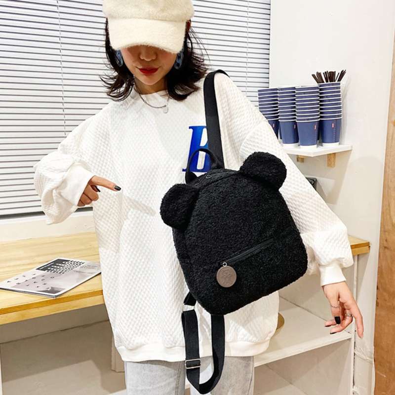 Promo Fleece Backpack Casual Women 